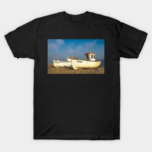 An Impressionist View of Fishing Boats T-Shirt